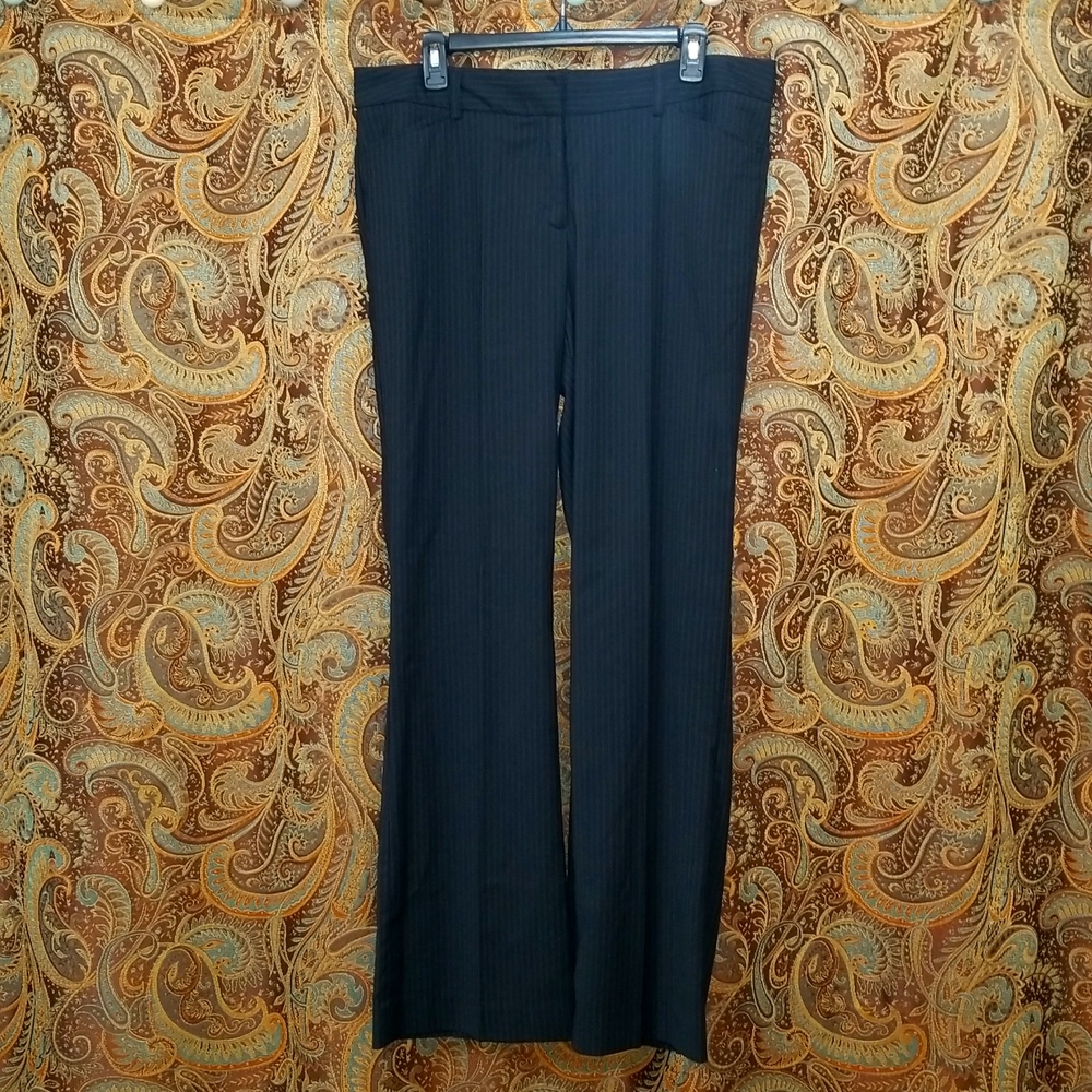 Worthington Black w/Blue Pinstripe Pant